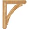 Ekena Millwork Thorton Craftsman Rough Sawn Bracket w/ Offset Brace, Western Red Cedar, 8"W x 36"D x 44"H BKT0806X36X44THR04RWR - alternate 4